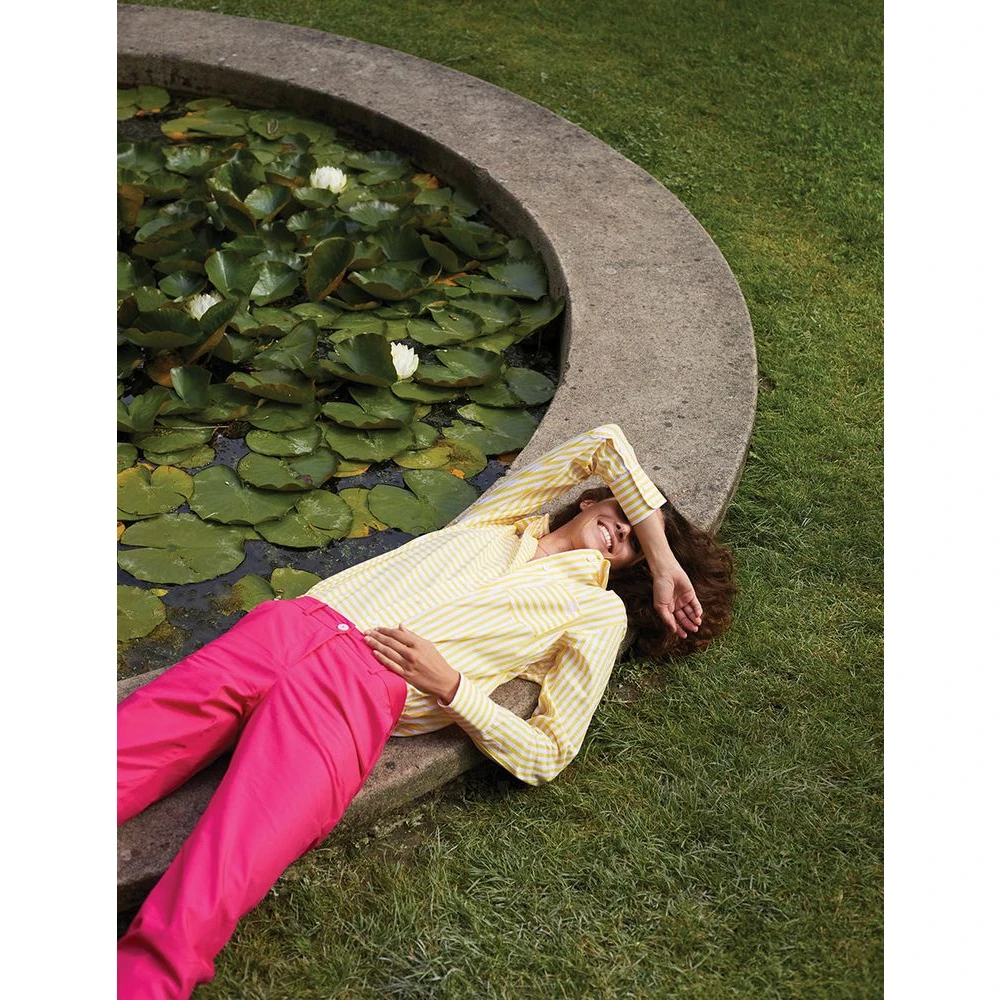 Ines De La Fressange Paris Roze 7 8 op maat gemaakte broek Pink Dames