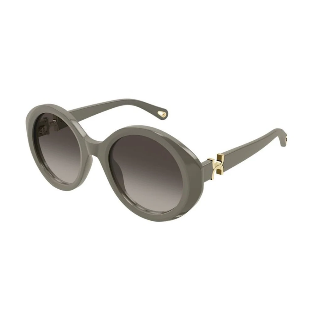 Chloé Women's Green Sunglasses, 53 Mm, Round Sunglasses