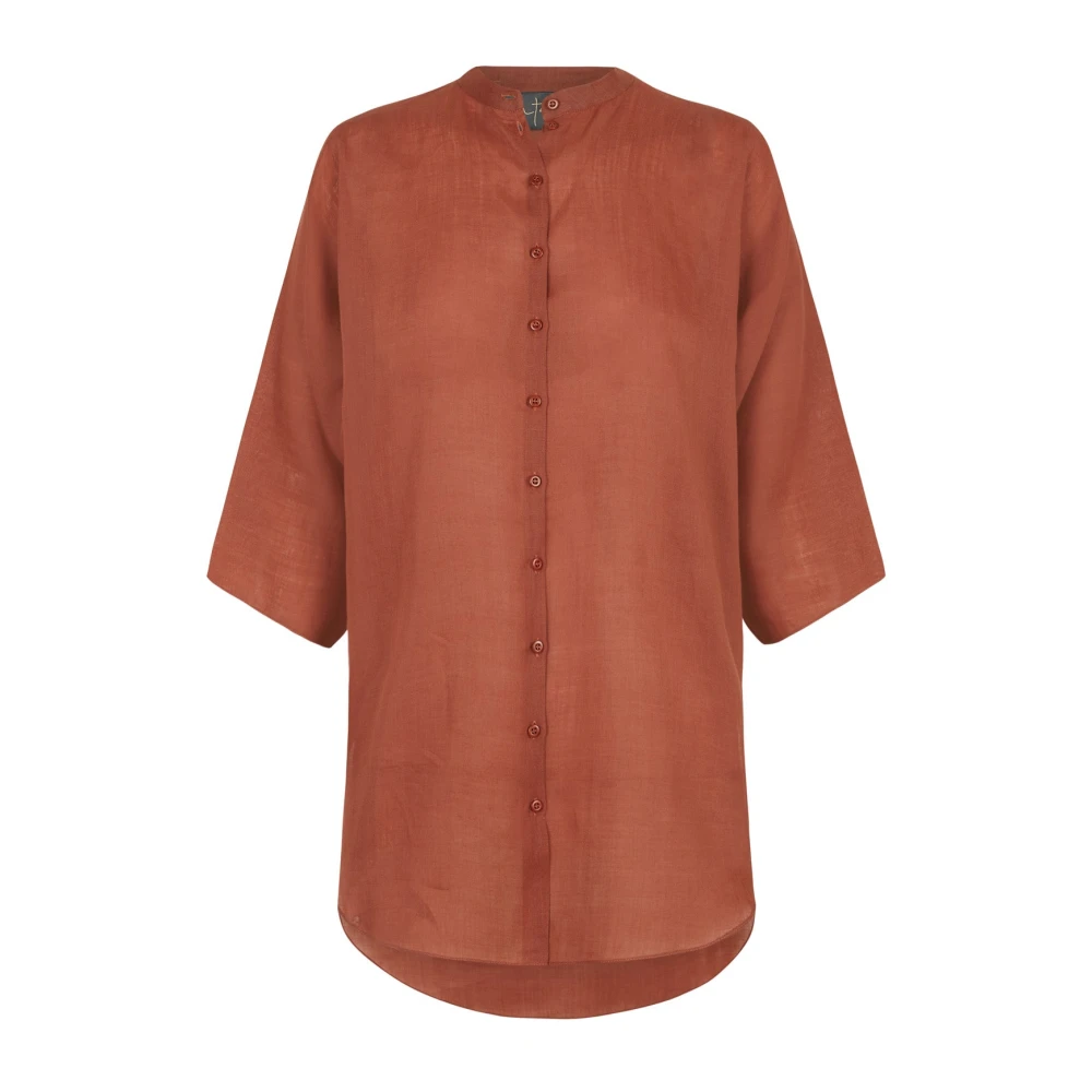 Cortana Mujer Rojo Blusas Y Camisas, Talla: 2XS