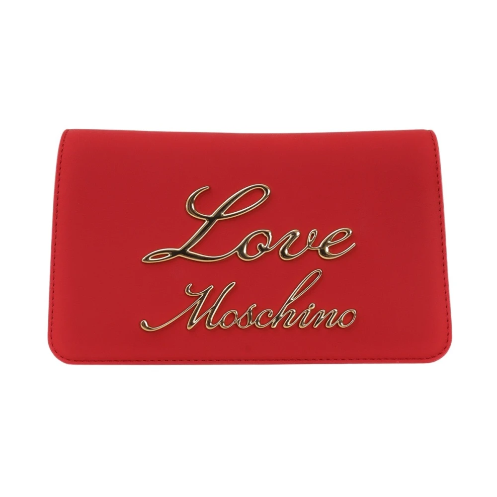 Love Moschino Rode Schoudertas Elegant Opvallend Must-Have Red Dames