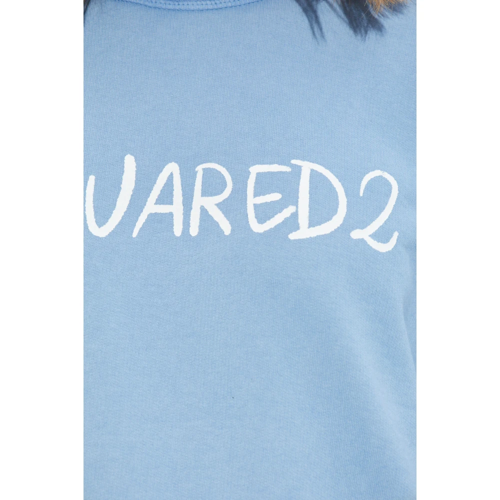 Dsquared2 Logo sweatshirt Blue Dames