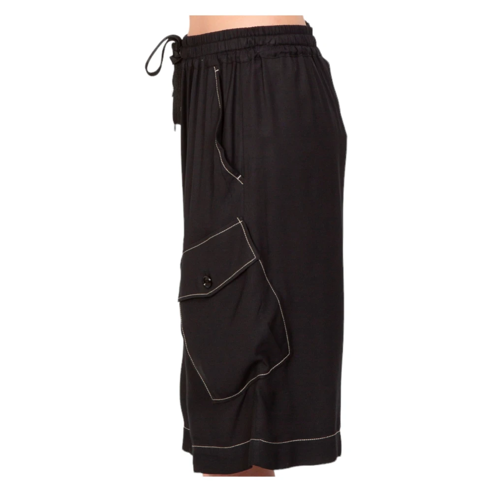 pinko Cargo Shorts in Z99 Black Dames