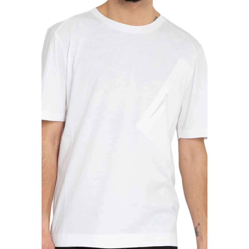 Transit Grote Zak T-shirt White Heren