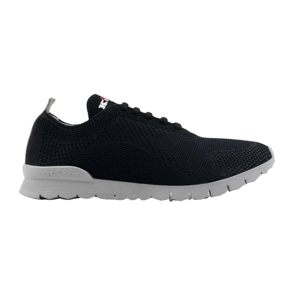 Kiton Fit Sneakers Heren Schoenen Zwart