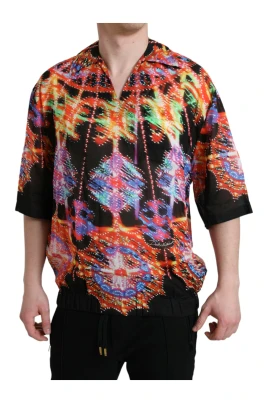 Luminarie Print Cotton T-shirt