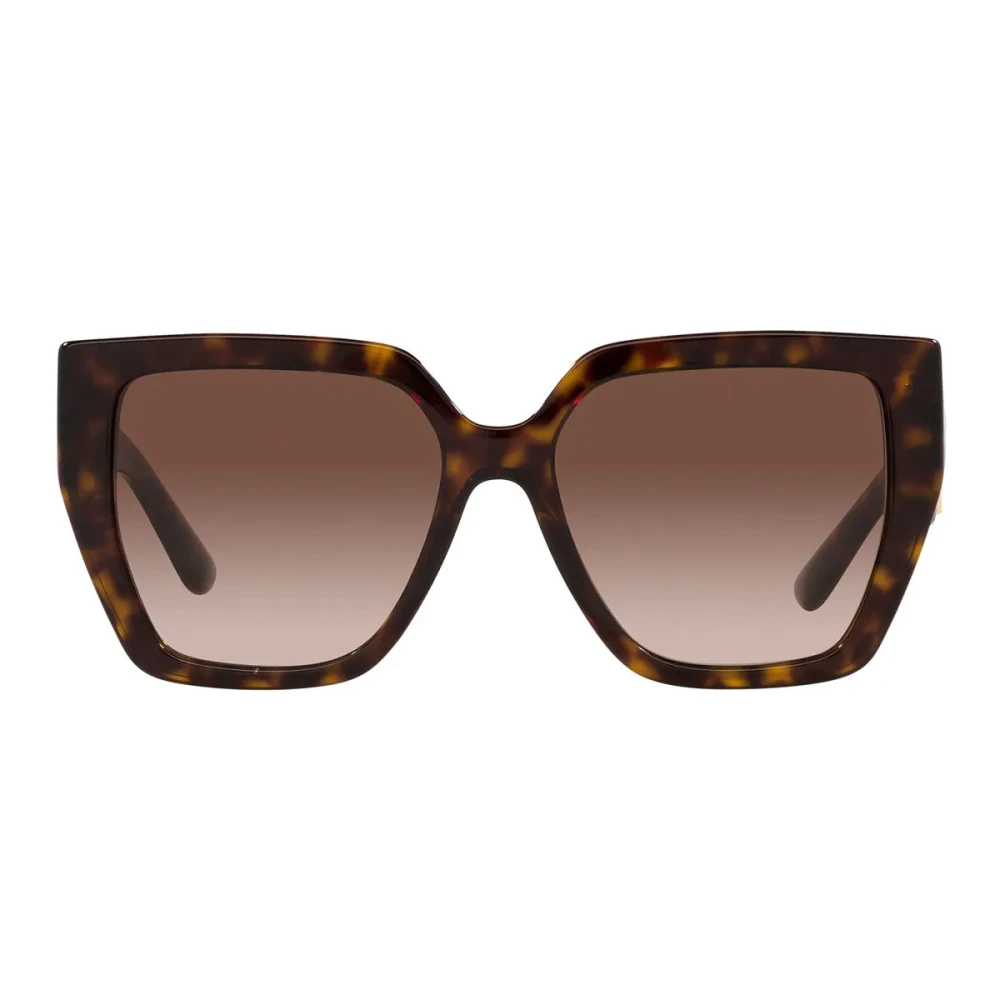 Dolce & Gabbana Women's Brown Dg4438 502/13 Woman Sunglasses Acetate Turtle Squared Normal Shaded - Image 4