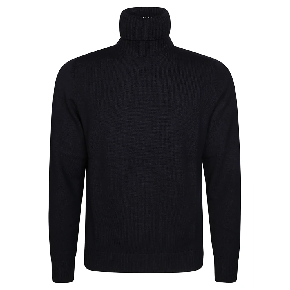 Drumohr Merino Coltrui Trui Blue Heren