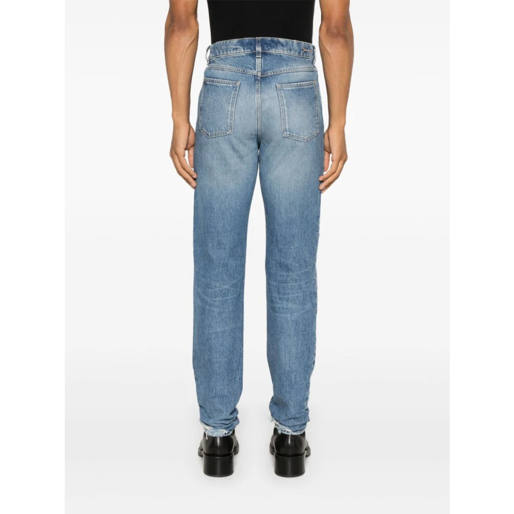 Givenchy Skinny Straight Fit Broek Blue Heren