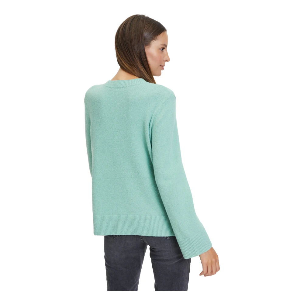 Betty Barclay Round-neck Knitwear Green Dames