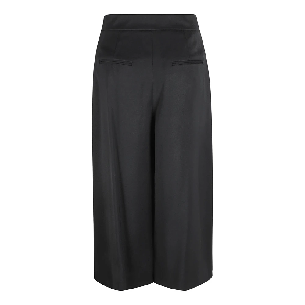 Moschino Zwarte Broek Pantalone Black Dames