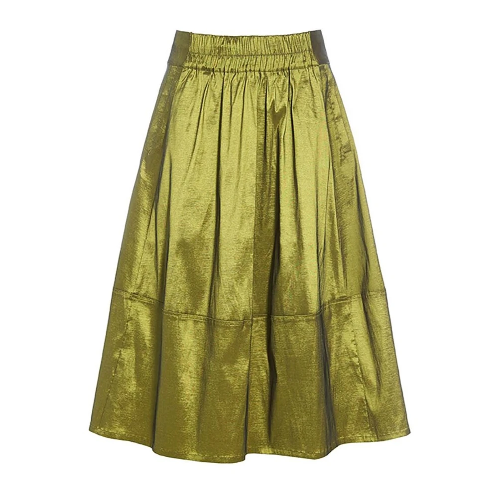 Bitte Kai Rand Changeant Stretch Rok Goudgroen Green Dames