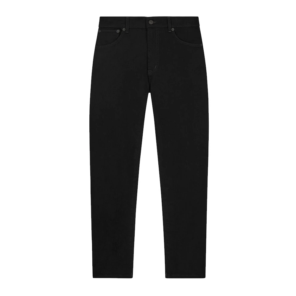 Dondup Slim Fit Jeans Zwart Black Dames