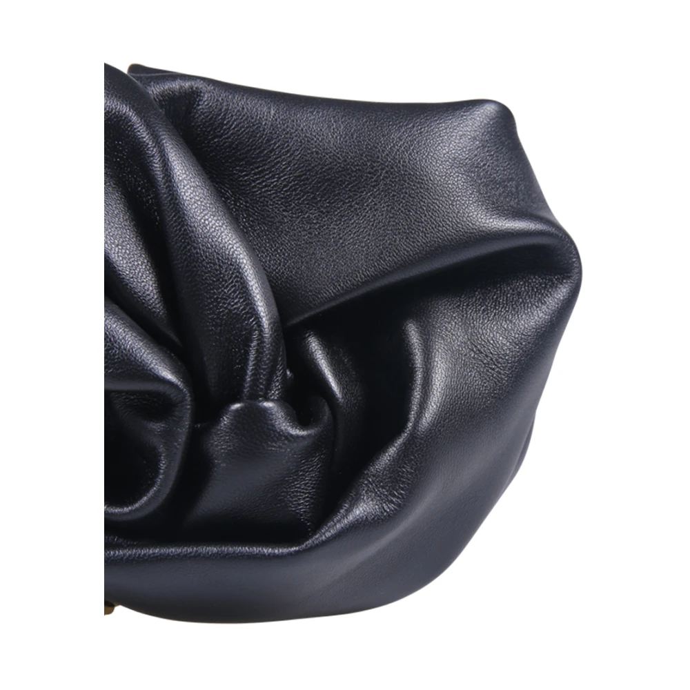 Burberry Zwarte Rose Clutch met Ketting Black Dames