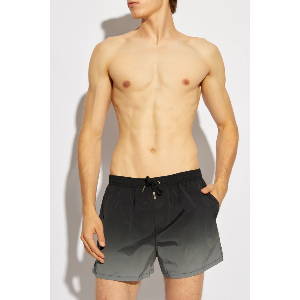 Dsquared2 Zwembroek Black Heren