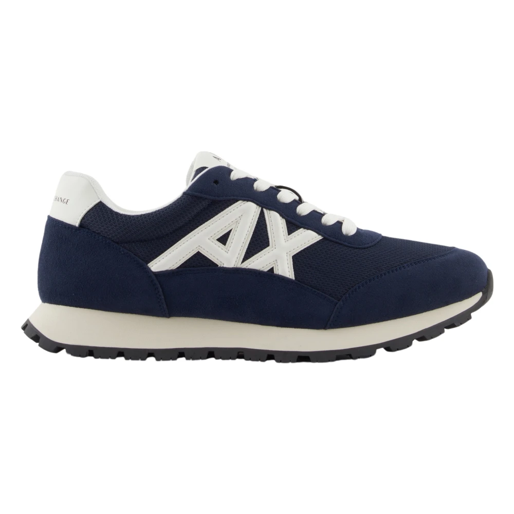 Armani Exchange Uomo Blu Sneakers