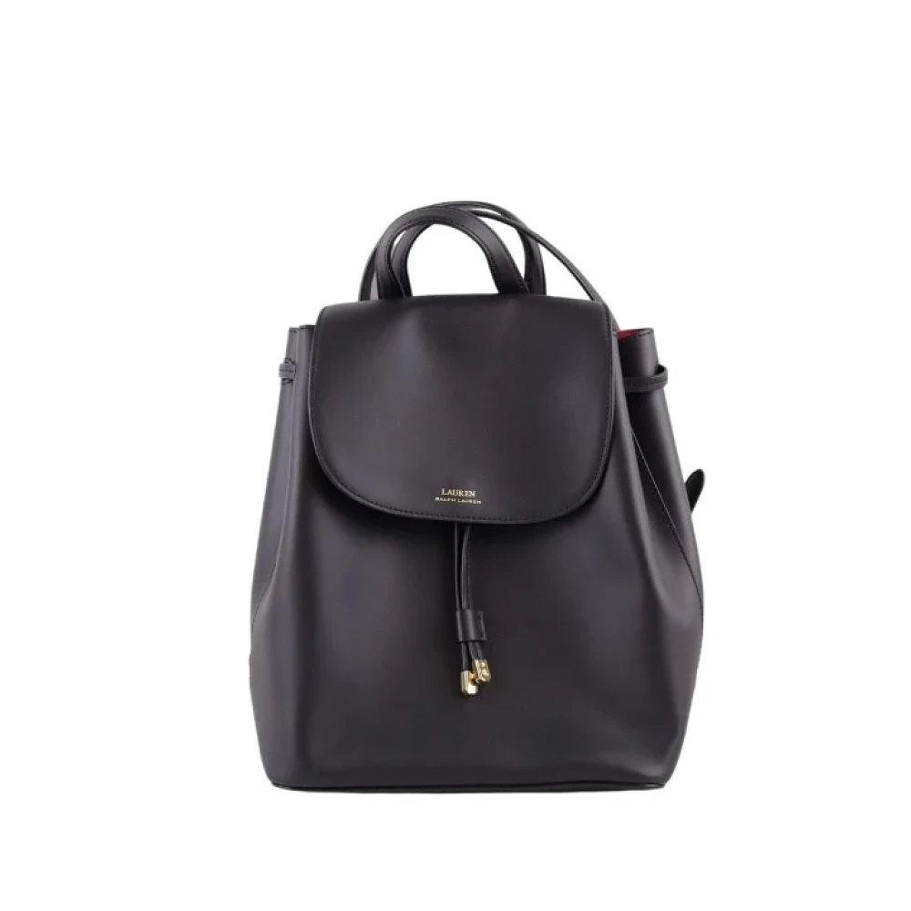 Ralph Lauren Pre-owned Leather shoulder-bags Black Dames