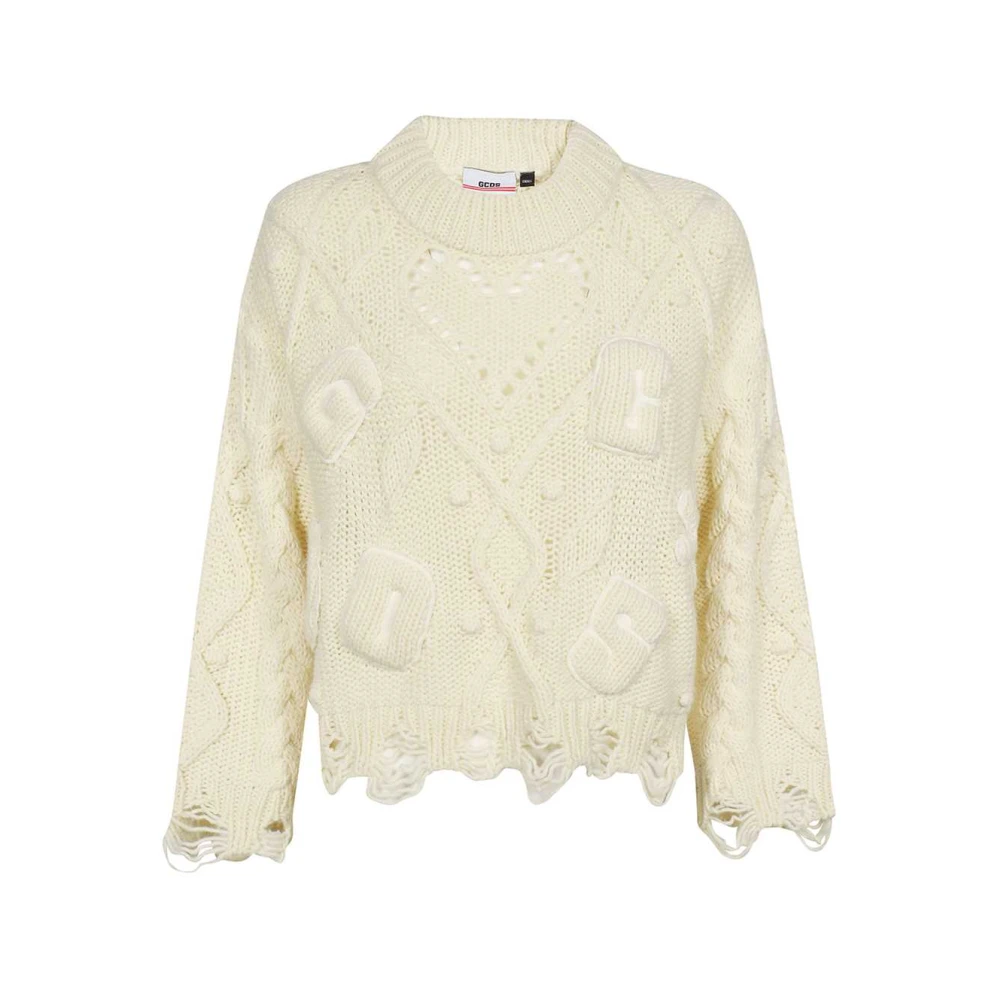 Knitwear > Round-neck Knitwear - - Gcds - Modalova