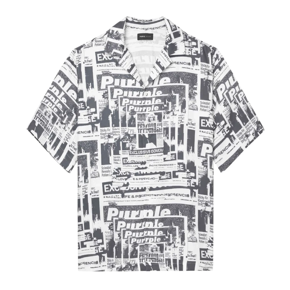 Shirts > Short Sleeve Shirts - - Purple Brand - Modalova