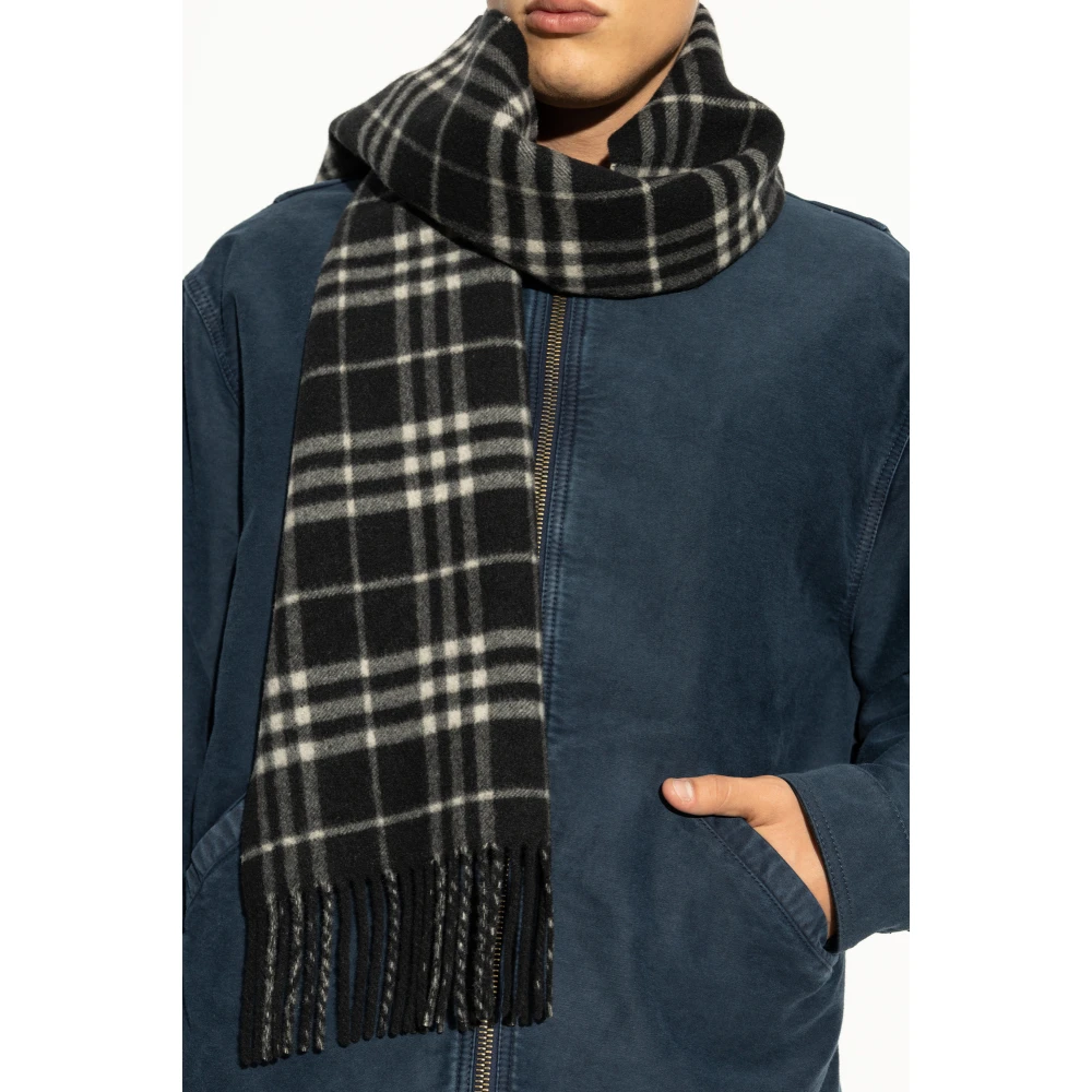Burberry Kasjmier sjaal Black Unisex