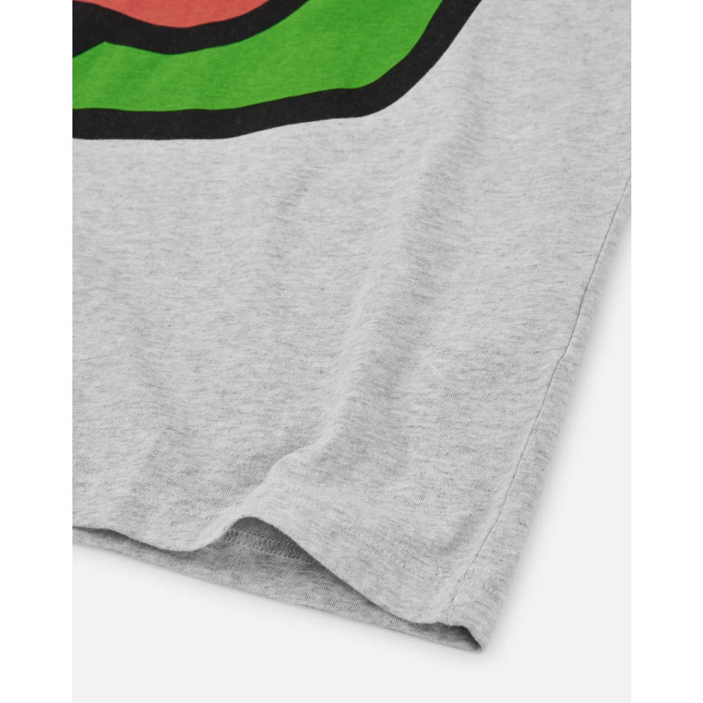 Kenzo Grijze Pop T-shirt Lichtgewicht Jersey Portugal Gray Heren