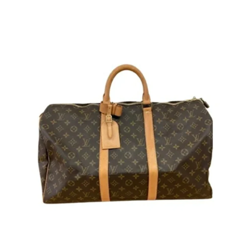Louis Vuitton Vintage Pre-owned Canvas travel-bags Brown Unisex