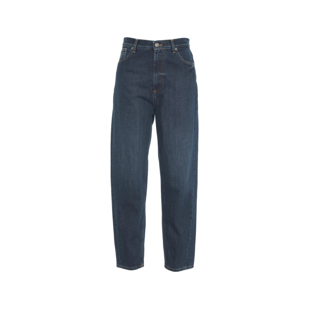 Dondup Loose-Fit Jeans - Female - Slim Fit Jeans - Blue - W30 - Jeans - Image 2
