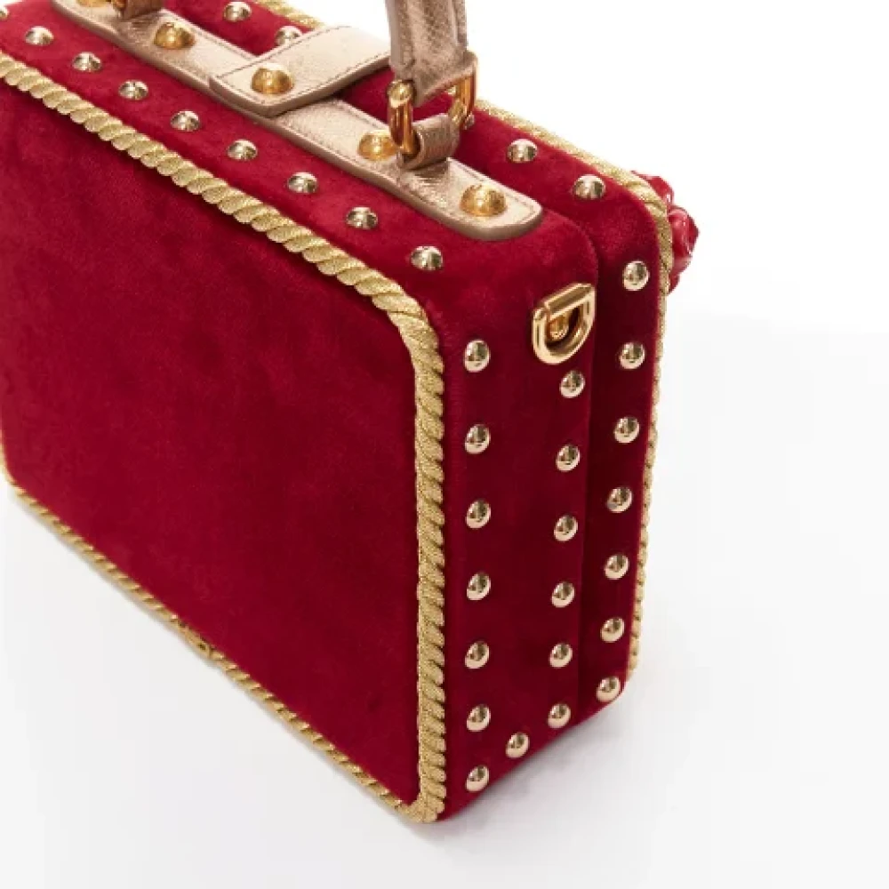 Dolce & Gabbana Pre-owned Velvet handbags Multicolor Dames