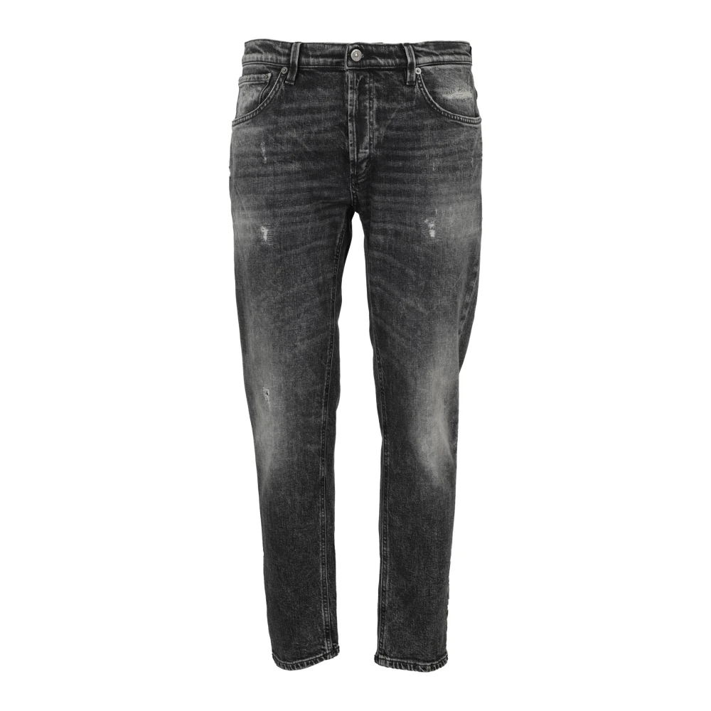 Dondup Stijlvolle Denim Jeans voor Mannen Black Heren