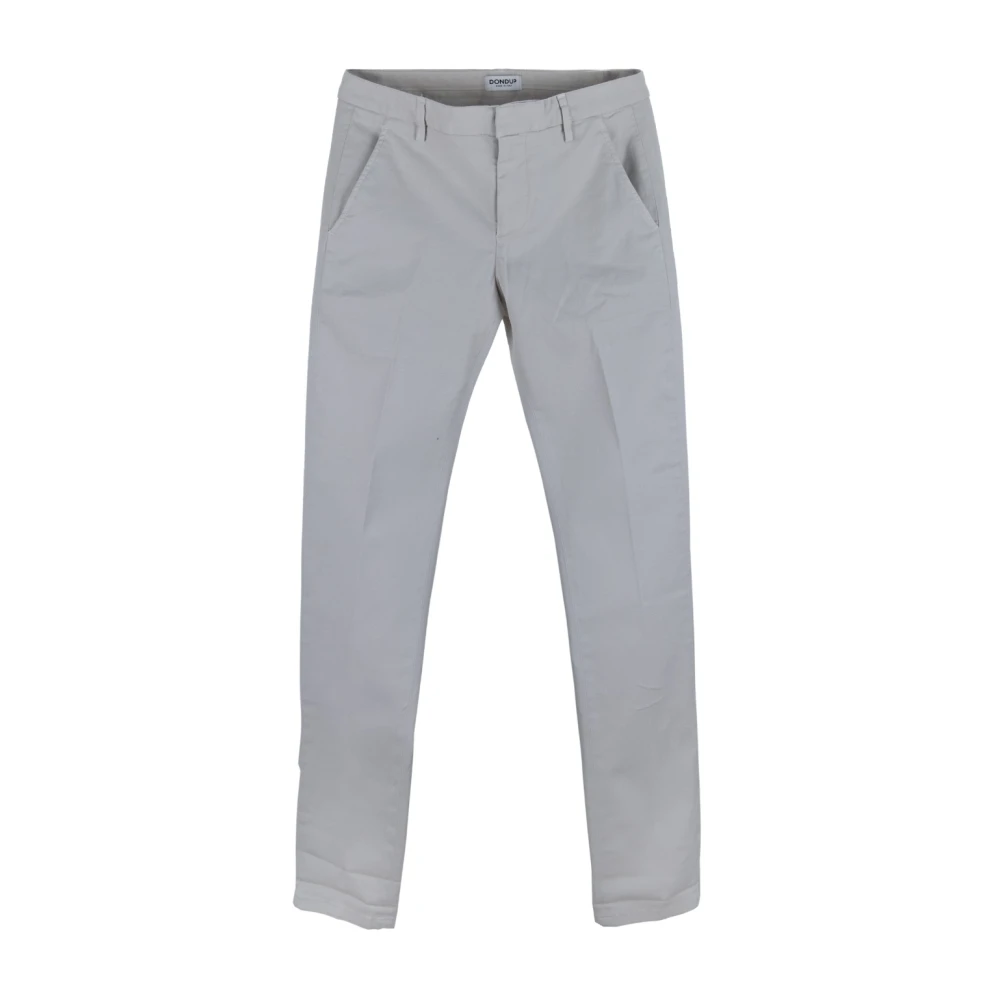 Dondup - Trousers > Chinos - Gray - Dondup - Modalova