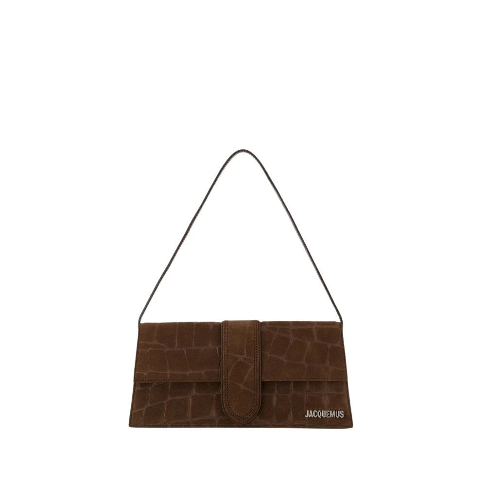 Jacquemus Bruine leren schoudertas Brown Dames