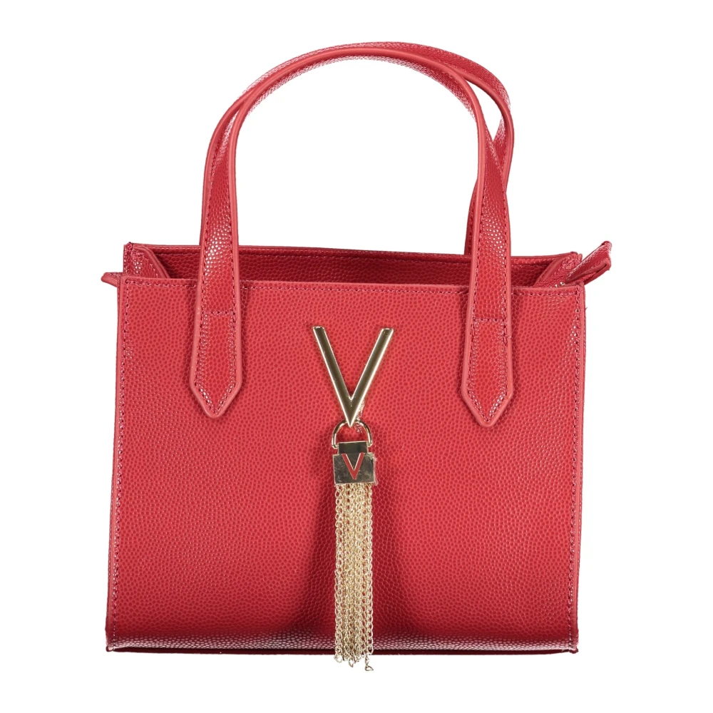 Valentino by Mario Valentino Rode dames tas met handvatten en verstelbare riem Red Dames