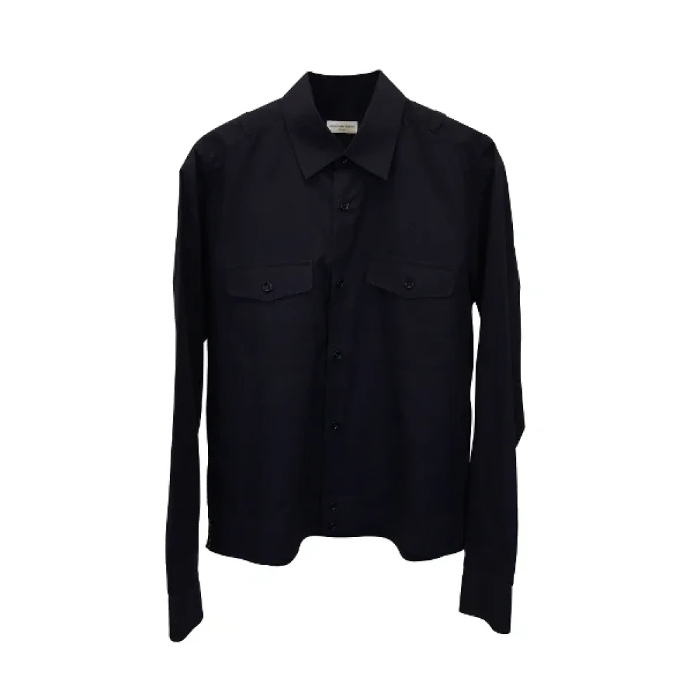 Dries van Noten Pre-owned Cotton tops Blue Dames