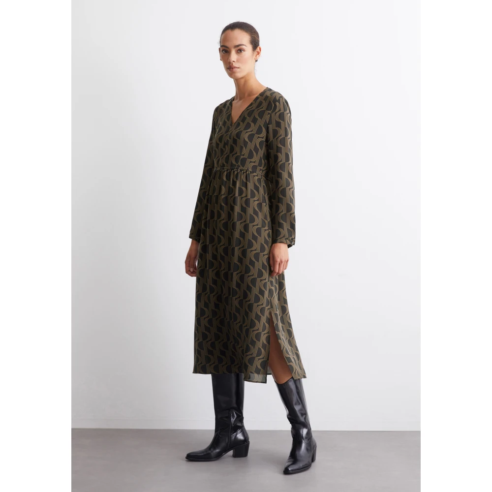 Marc O'Polo Midi jurk gevormd Multicolor Dames