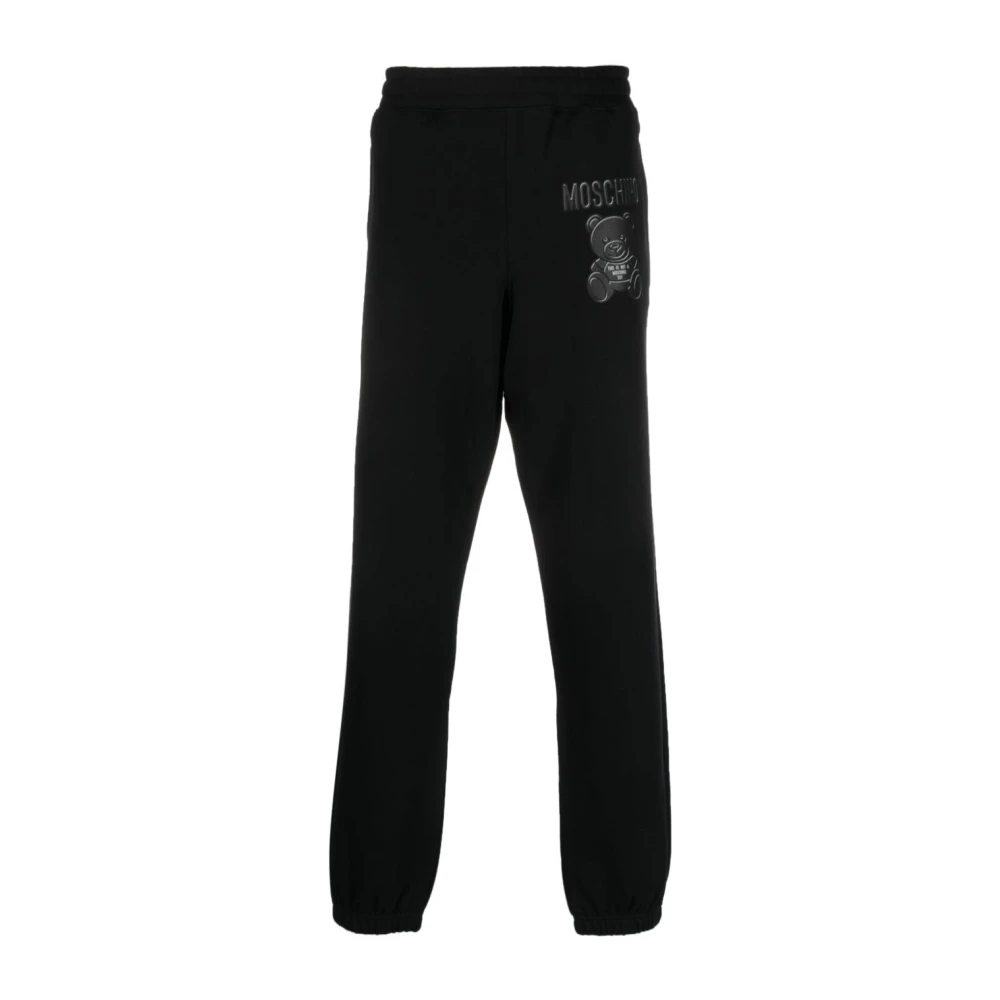 Moschino Men's Black Trousers - Sweatpants - S - Trousers