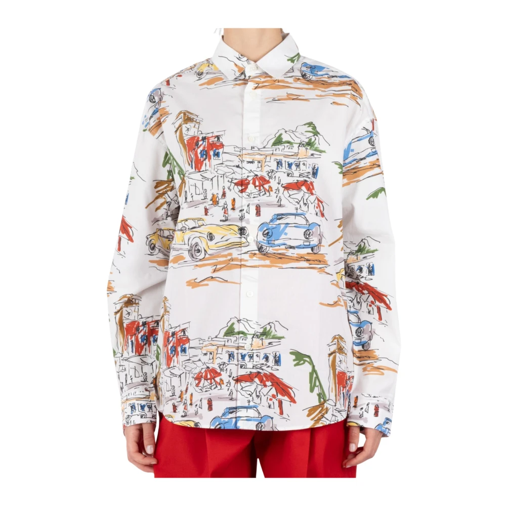 Jacquemus Simon Shirt Update Unieke Vrouwelijke Stijl Multicolor Dames