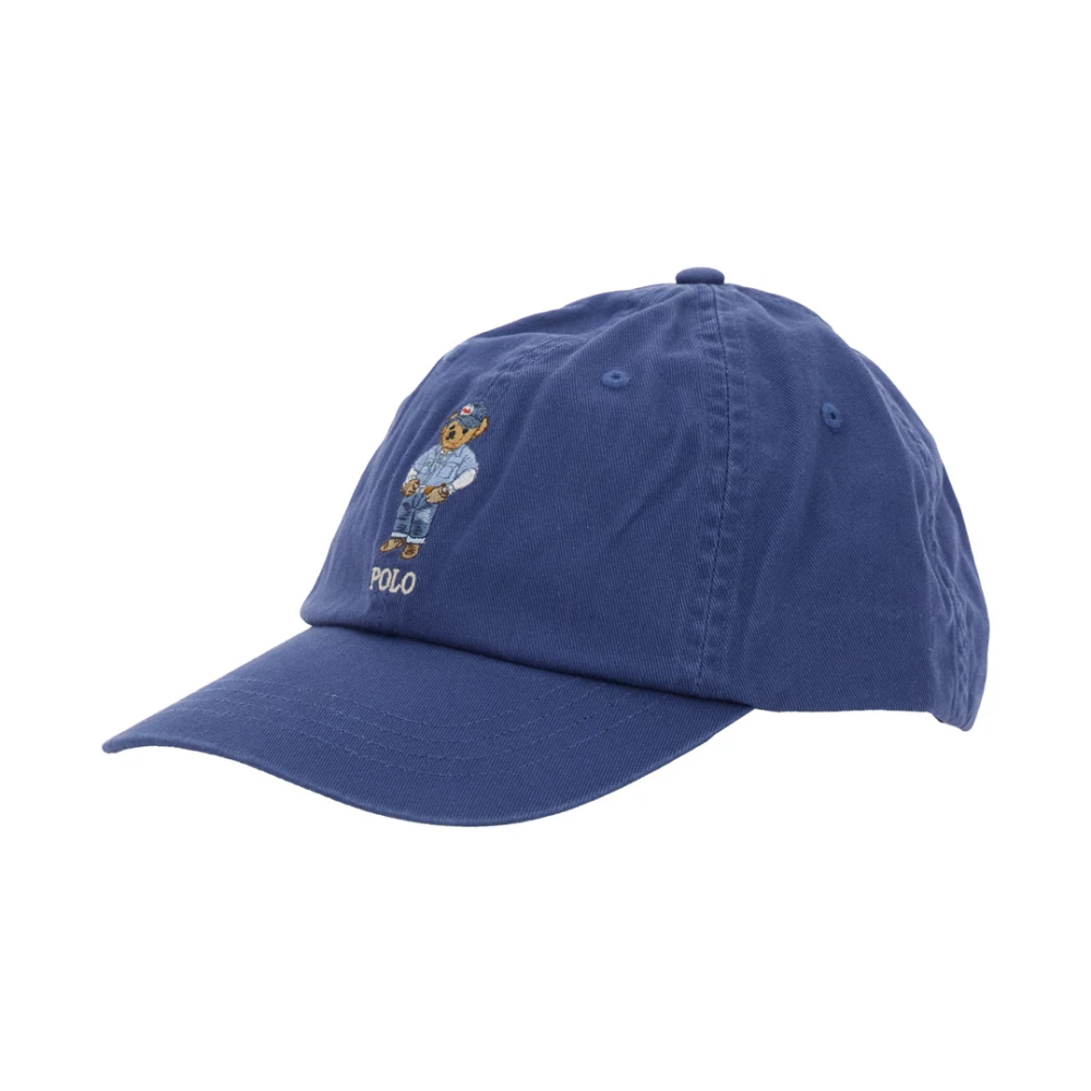 Polo Ralph Lauren Uomo Blu Baseball Cap Bear
