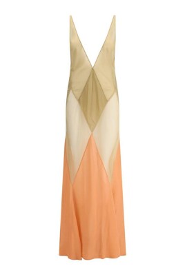 elegant-v-neck-long-dress