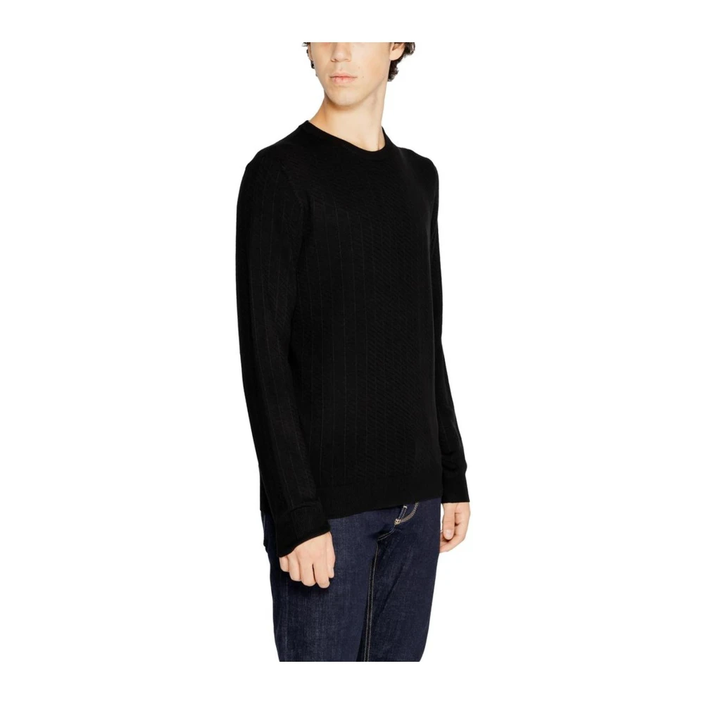 Antony Morato Sweater van elastaanmix voor heren Black Heren