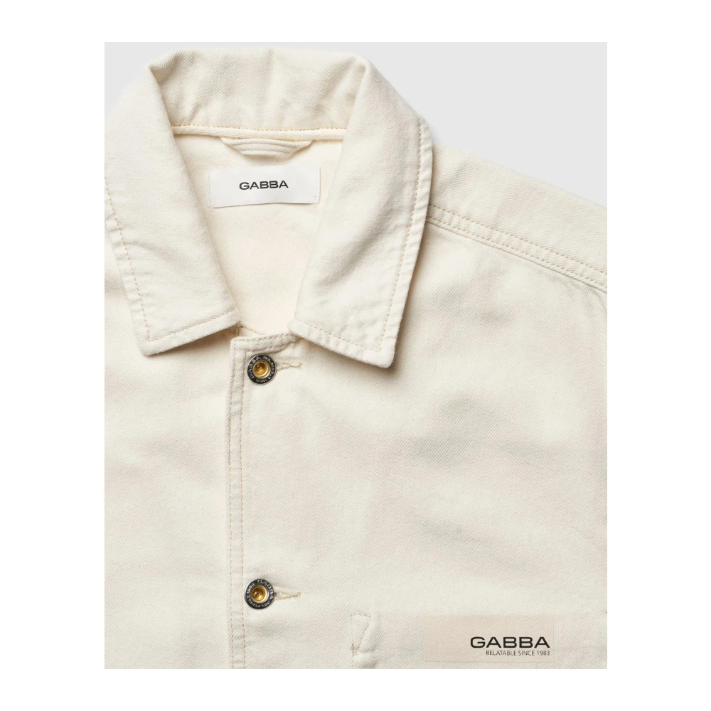 Gabba Rebel K4891 OCS Denim Jack Beige Heren