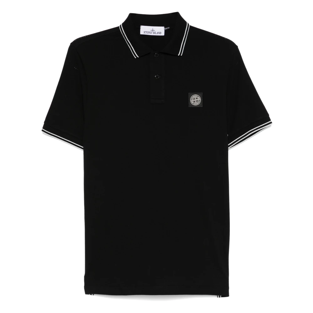 Stone Island Zwart Casual Kleding voor Mannen Black Heren