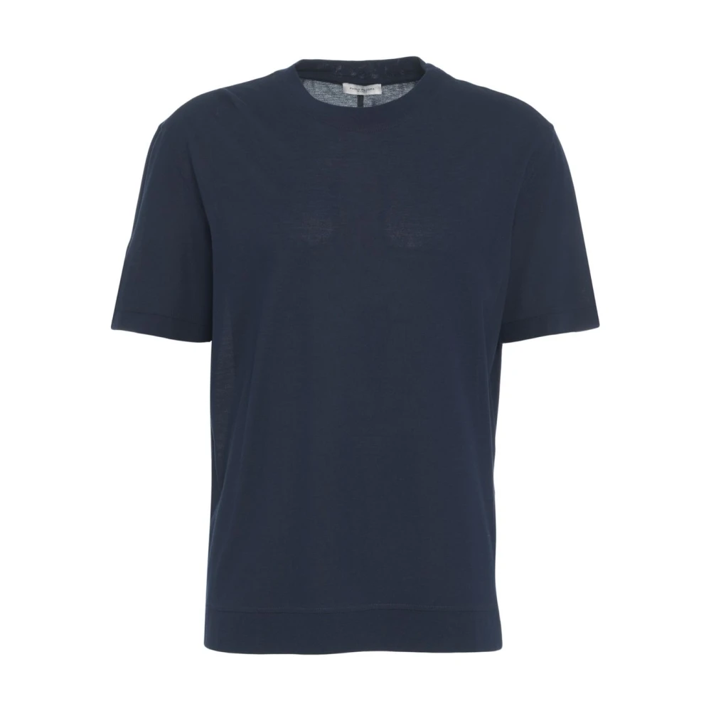 Paolo Pecora Blauw Jersey T-shirt voor mannen Blue Heren