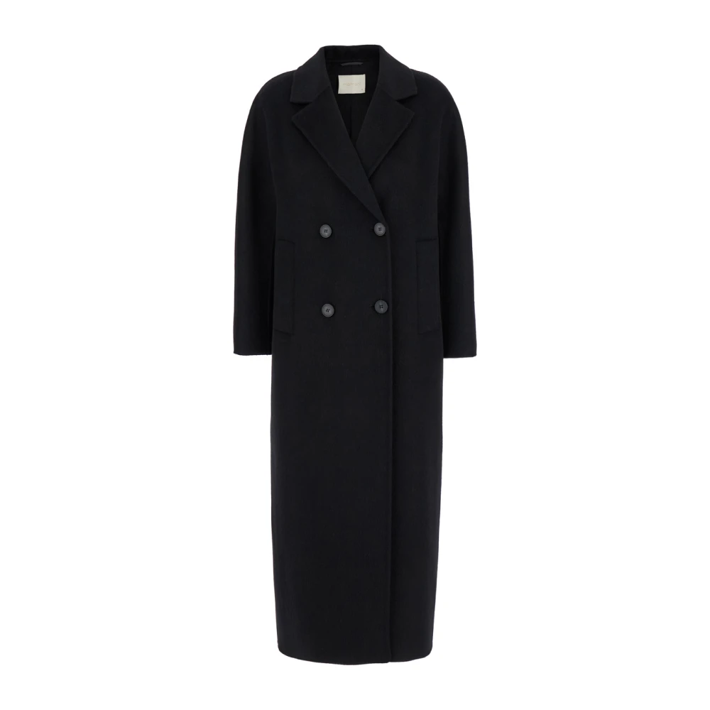 Momoni Zwarte Sakura Jas Black Dames
