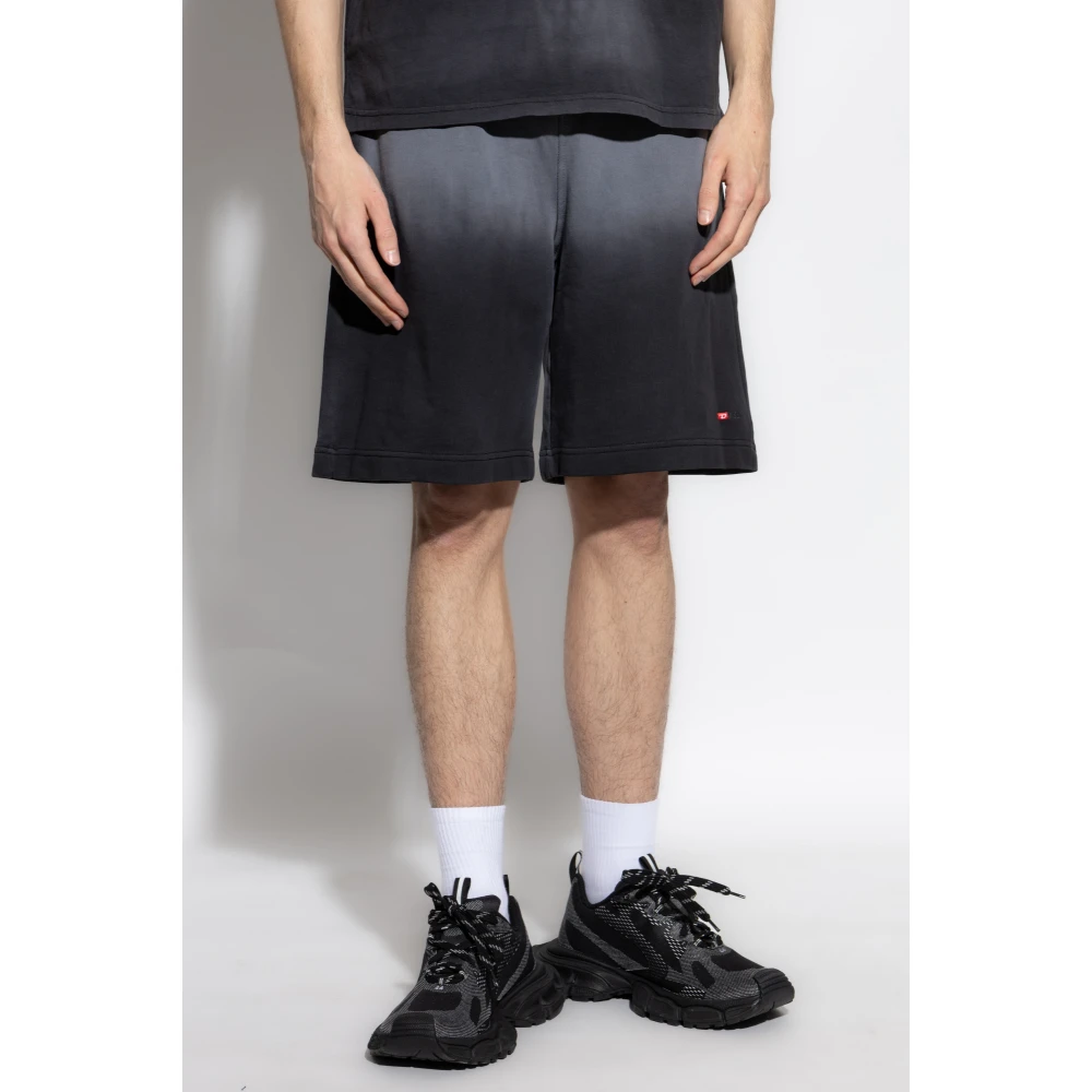 Diesel Zweetshorts P-Crowne-R1 Gray Heren