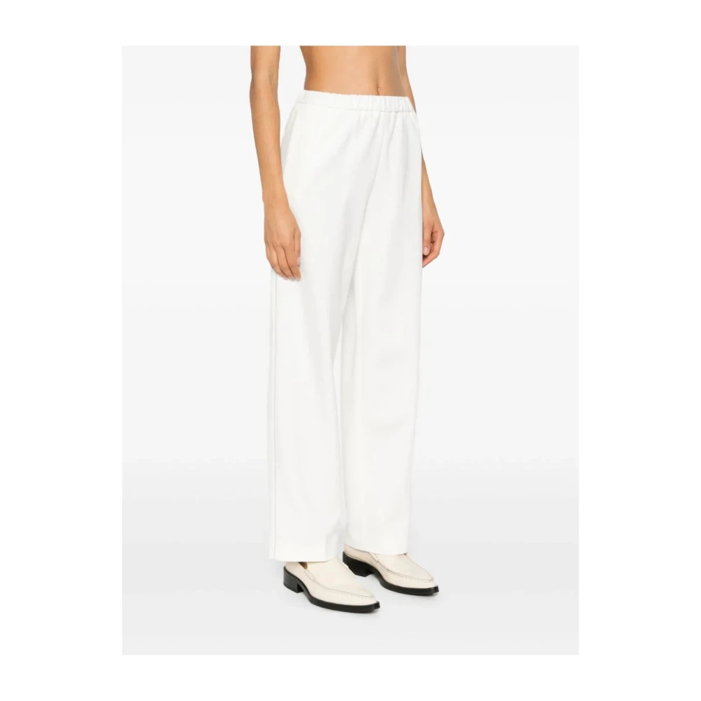 Fabiana Filippi Stijlvolle Damesbroek Aw24 White Dames