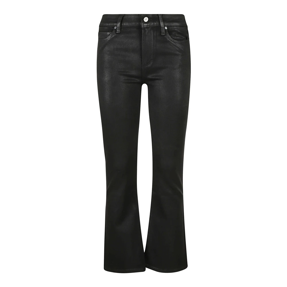 Paige Zwarte Skinny Jeans Gemaakt in de VS Black Dames