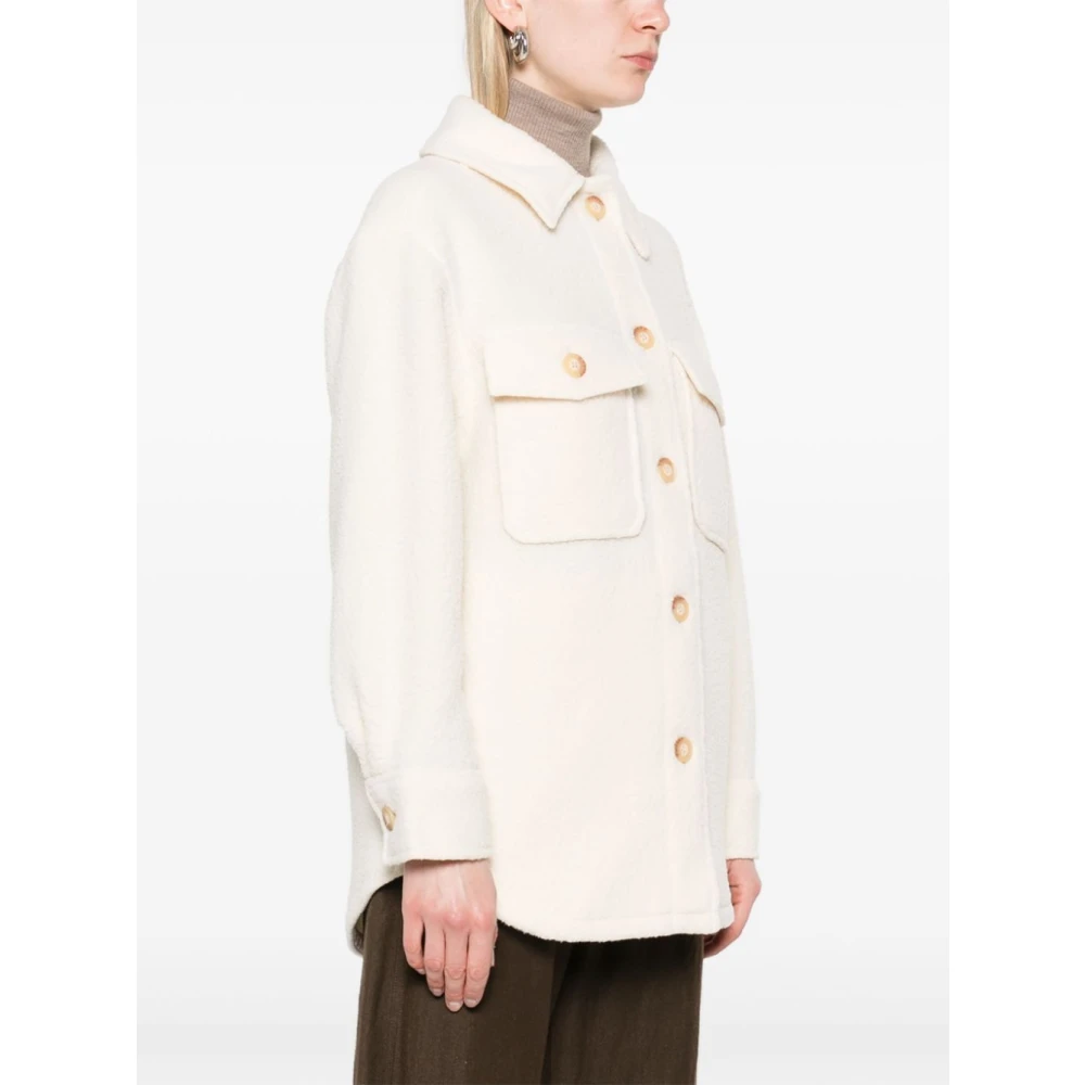 Patagonia Retro Pile Shacket Beige Dames