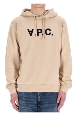 sweatshirt-beige-en-coton-avec-logo-central