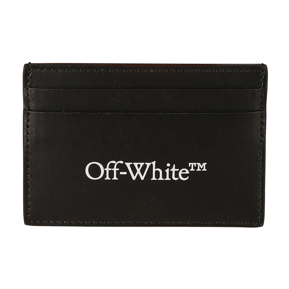 Off White Wallets Cardholders Black Heren