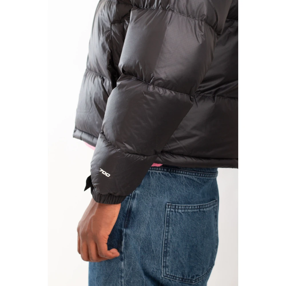 The North Face Retro Nuptse Donsjack Black Heren