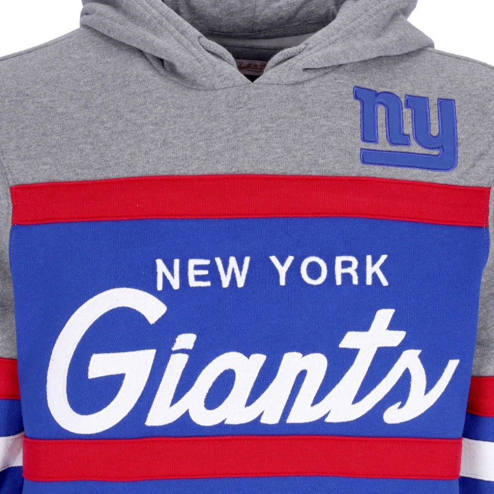 Mitchell & Ness NFL Headcoach Hoodie Neygia Royal Multicolor Heren